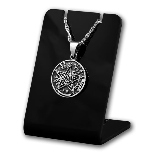 Colgante Tetragrammaton En Plata 925, Amuleto De Protección #F117